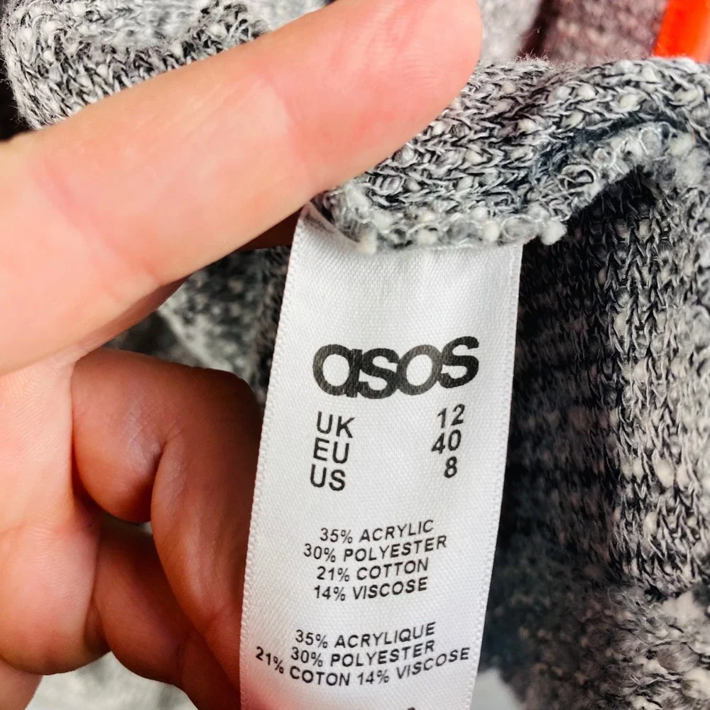 ASOS gray marled